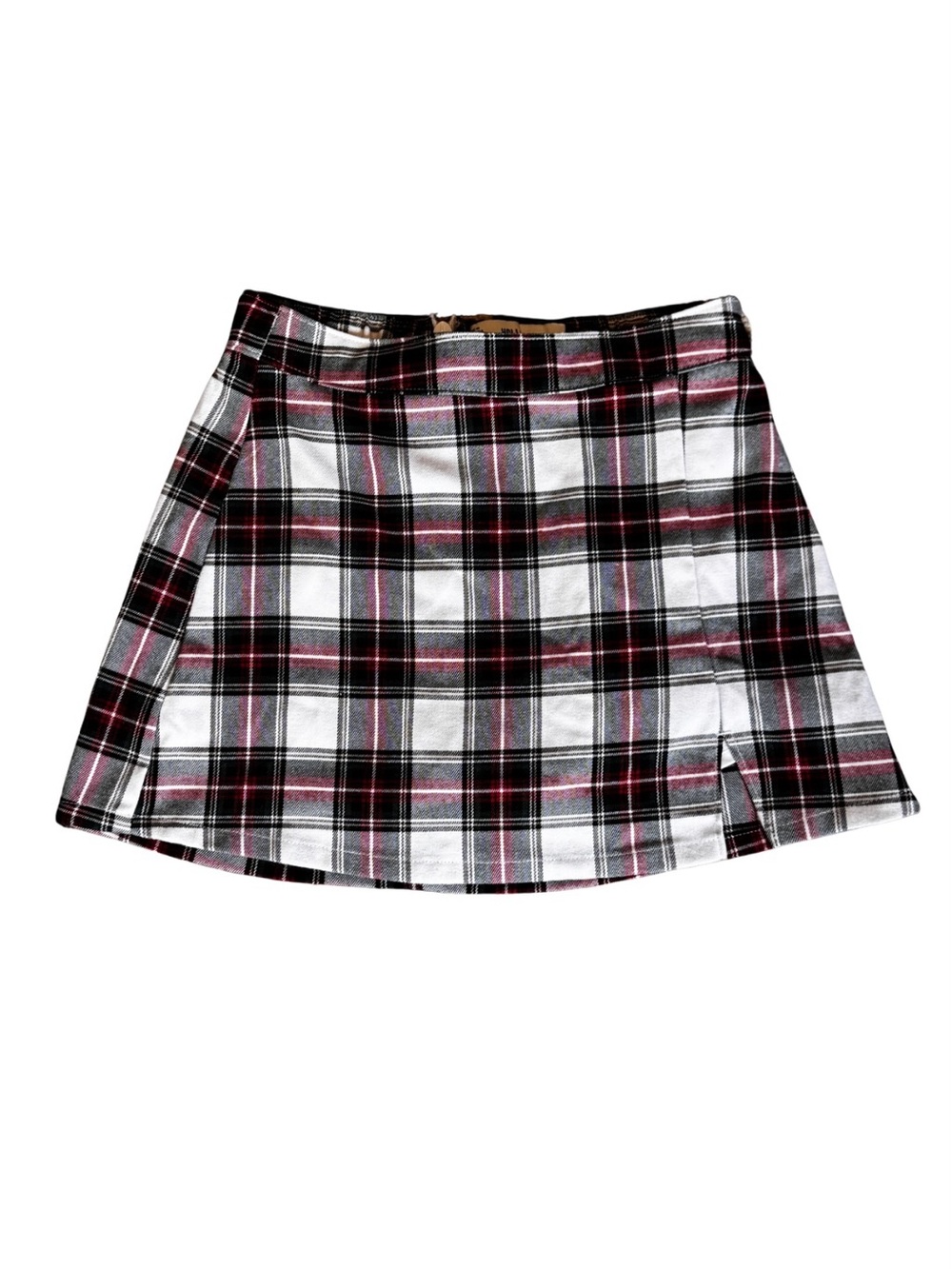 Hollister Plaid Mini Skirt Skort
